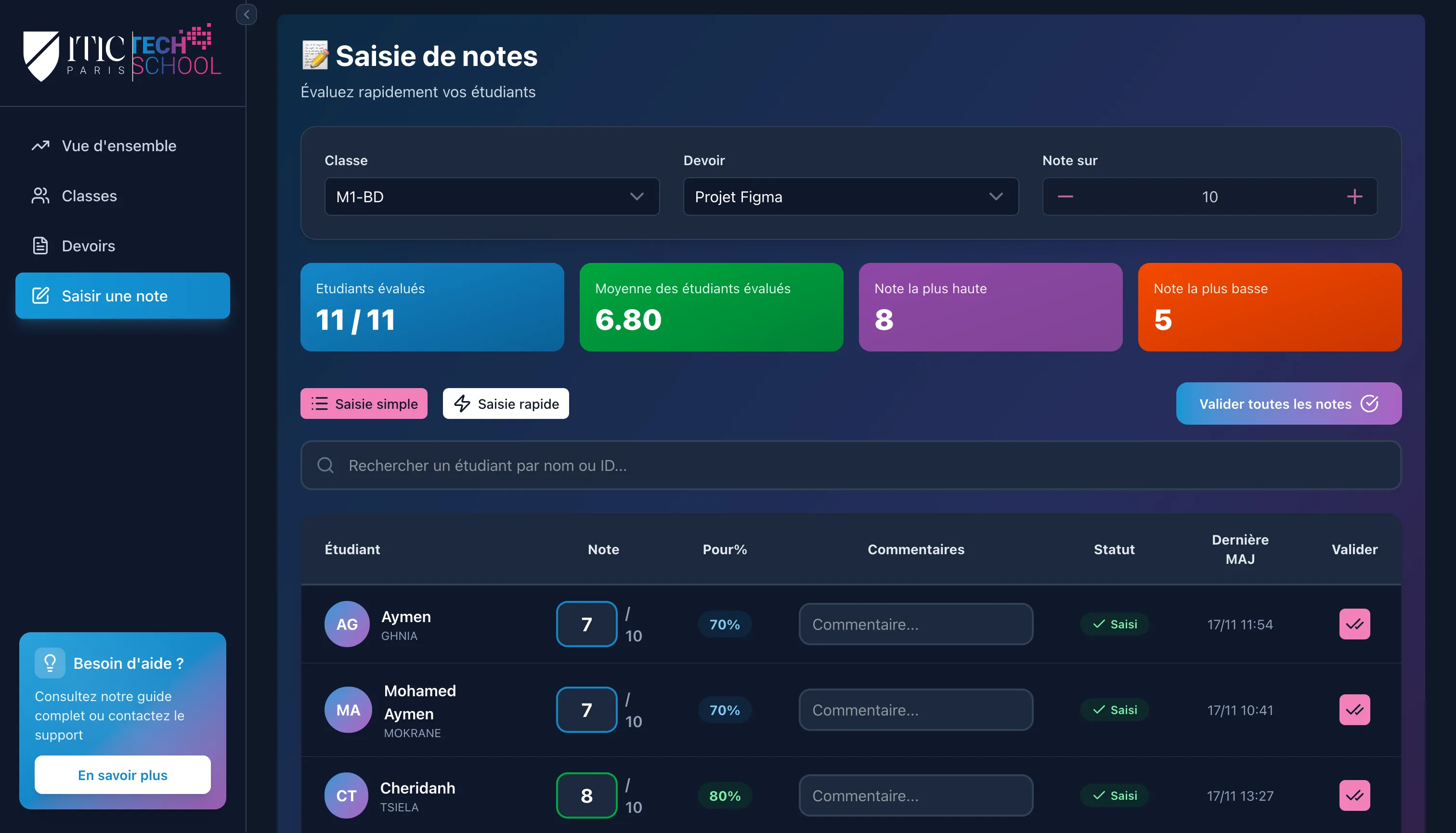 ITIC PARIS Teacher Companion