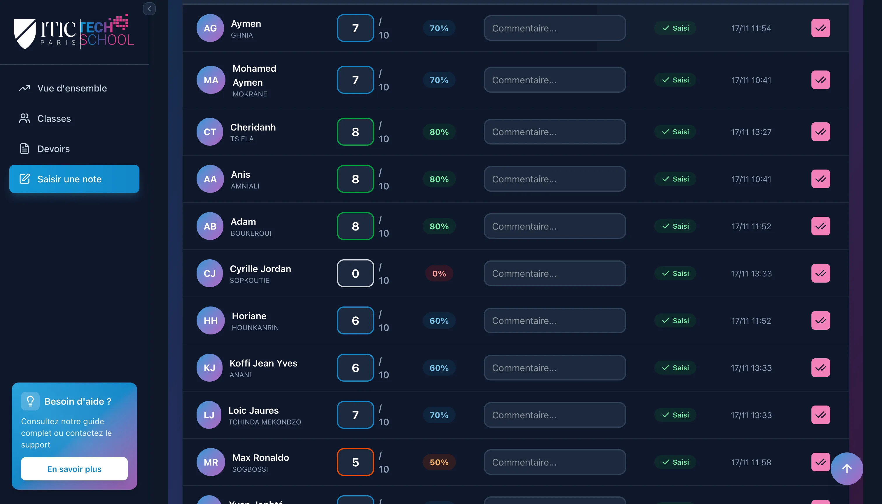 ITIC PARIS Teacher Companion